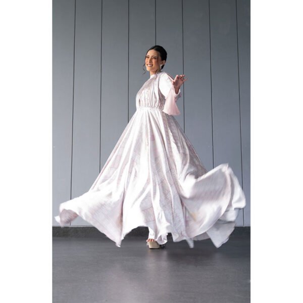 KARIMAKE - Pangrasa Dress Color Snowbound - Gambar 4