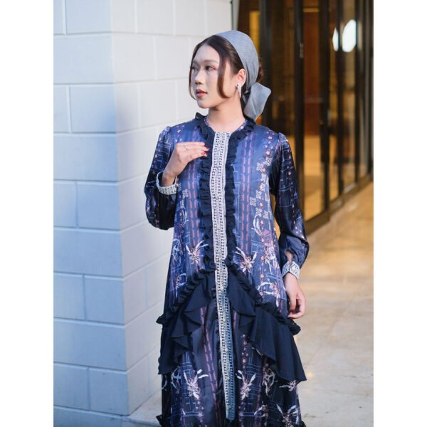 KARIMAKE - MEUPAYONG DRESS COLOR GALAXY - Gambar 6