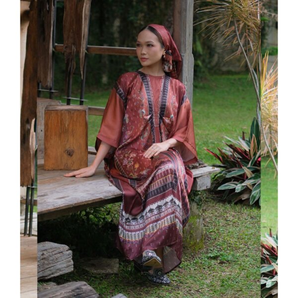KARIMAKE - DURIAT KAFTAN DRESS - Gambar 4