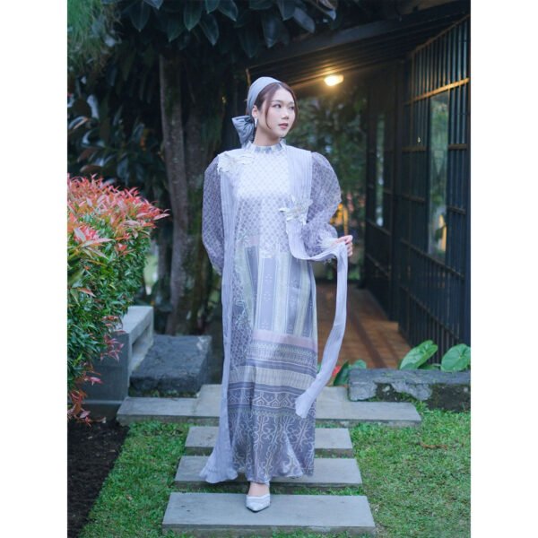 KARIMAKE - KINASIH DRESS COLOR FOSSIL - Gambar 5