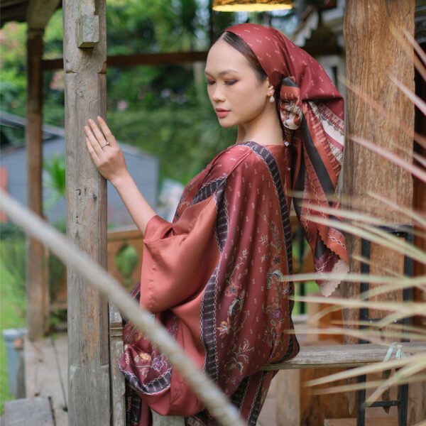 KARIMAKE - DURIAT KAFTAN DRESS - Gambar 5