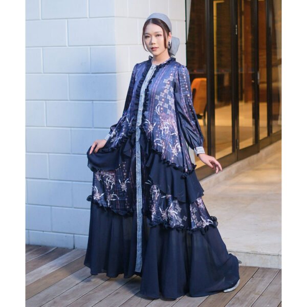 KARIMAKE - MEUPAYONG DRESS COLOR GALAXY - Gambar 3